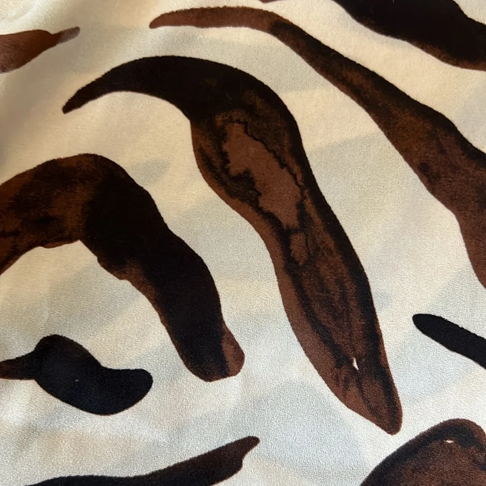 Cabi Animal Print Blouse_14